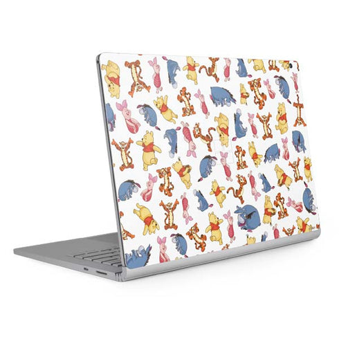 Disney Winnie the Pooh Character Pattern Surface Book 2 13.5in Skin
